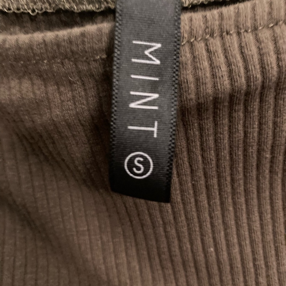 Women’s body suit.  Olive/size medium